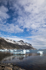 Eisberge vor Grönland