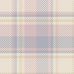 Plaid or tartan vector is background or texture in many colo