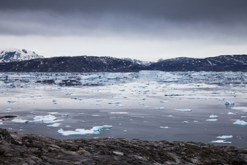 Eisberge vor Grönland
