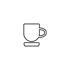 Coffee icon. Hot drink symbol