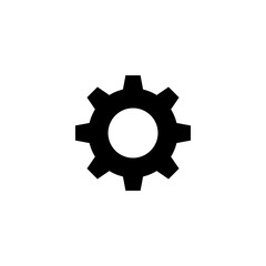 Gear icon. App setting button