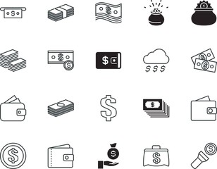 cash vector icon set such as: mobile, metal, sets, euro, work, sack, million, usd, canvas, raining, greed, commercial, ideas, cartoon, savings, price, shopping, holding, heap, relationship, light