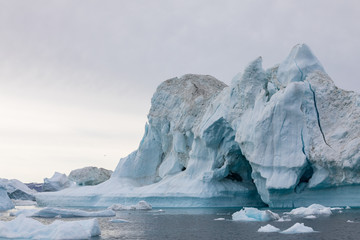 Eisberge vor Grönland