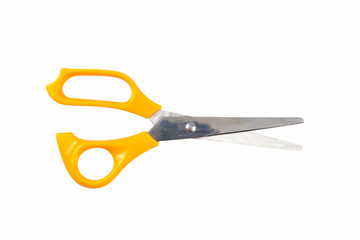 The yellow scissors.