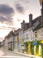 Francia, Borgogna, il paese di Chablis.