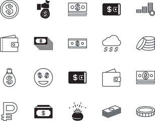 cash vector icon set such as: day, earnings, canvas, eyes, large, fun, fall, hold, giving, metal, rubl, patrick, signs, funds, rub, expression, ball, drawing, button, smiley, yellow, funny, earning
