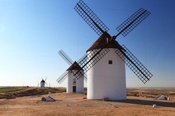 Don Quixote’s Windmills in La Mancha, Spain