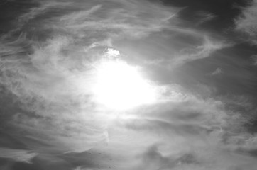 clouds in the sky