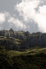 mountain landscape with mountains