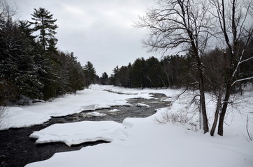 Rivière du Nord, St-Jérôme, Québec, Canada