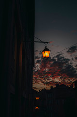 Le puy en Sunset