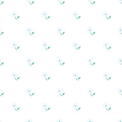 Flower seamless pattern