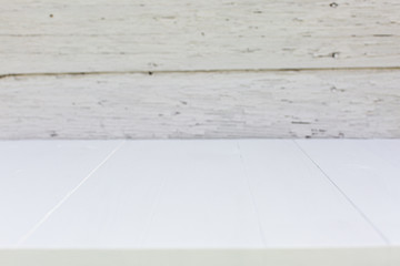 white wood texture background wooden table.White cement wall and perspective white wood background,product display, template, table. white rustic wood table wall texture background. rustic copy space
