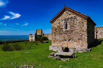 Fototapeta na wymiar church in the fortress of Manavi