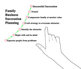 Steps in  Family Business Succession Planning