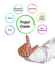Six Components of Project Charter.