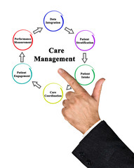 Six Components of Care Management.