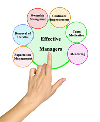 Six functions of Effective Managers