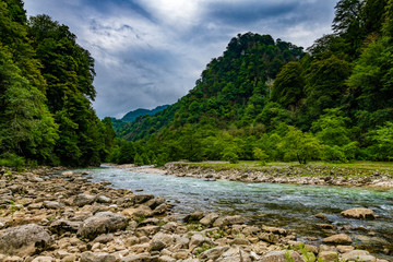 mountain stream Abasha