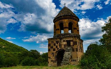 Fototapeta na wymiar old bell tower
