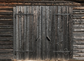 wooden gate old village barn © Vaceslav Romanov