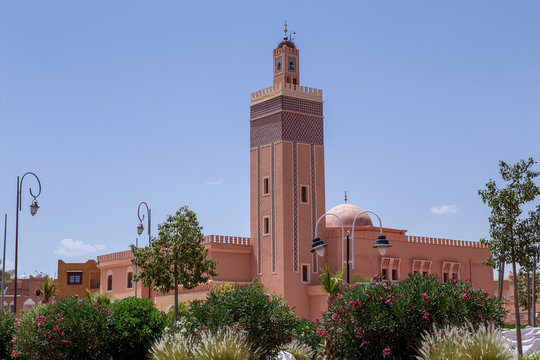 Mosque in Ouarzazate, Morocco