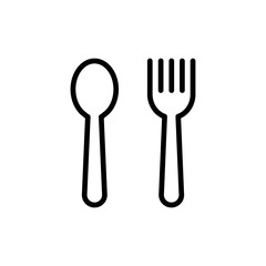 spoon and fork icon
