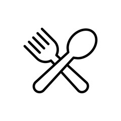 spoon and fork icon