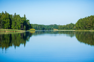 Vasaknas lake in Lithuania