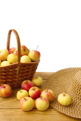 fresh fruits in a basket