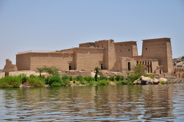 TEMPLE DE PHILAE III SIÈCLE AV J.C VALLÉE DU NIL ASSOUAN EGYPTE