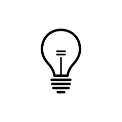 bulb lamp icon