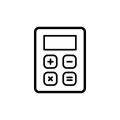 calculator icon trendy