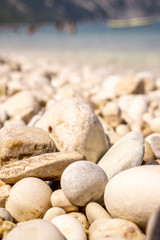 Fototapeta na wymiar stones and sea shells