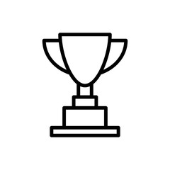 trophy icon trendy