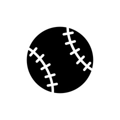 baseball and stick icon