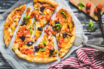 Veggies pizza