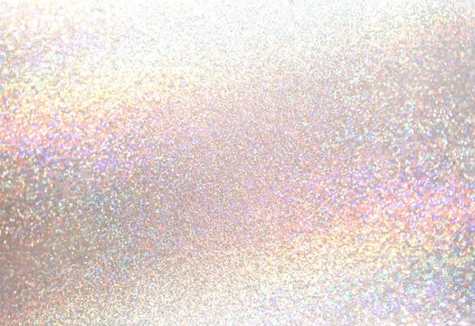 Glitter Light Pearl Tint Background. Brilliant Dust Abstract Precious Surface. Shimmer Hologram Pastel Crystal Texture. Celebration Elite Illustration.