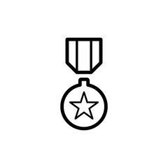 medallion icon trendy