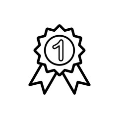 medallion icon trendy