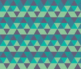 Fototapeta na wymiar Abstract seamless pattern. Colorful geometric background with triangles.