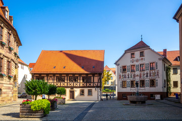 Rathaus, Rathausplatz, Bad Kissingen, Bayern, Deutschland 