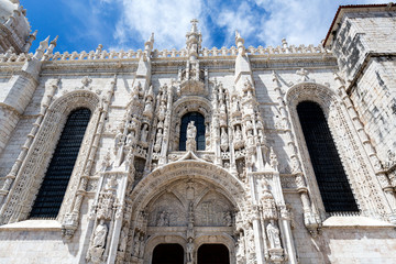 Lisbon Gothic Jeronimos Monastery © Downunderphoto