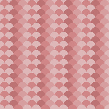 Abstract seamless pattern. Colorful geometric background with fish scale.