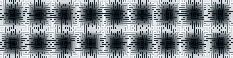 Truchet Random Pattern Generative Tile Art background illustration