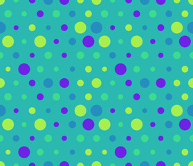 Abstract seamless bubble pattern. Background design for prints, textile, fabric, package, cover, greeting cards.
