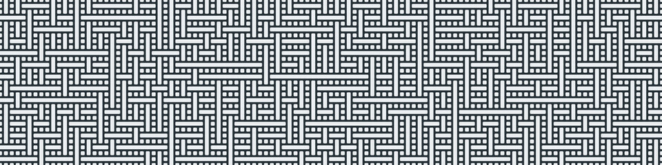 Truchet Random Pattern Generative Tile Art background illustration