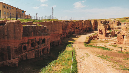 Ancient ruins of Dara in Mardin city in Turkey, Mesopotamia