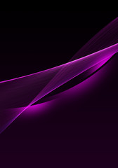 Abstract background waves. Black and purple abstract background for wallpaper or business card