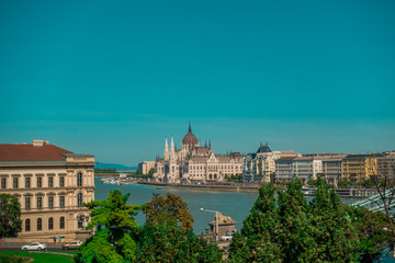 Fototapeta na wymiar Cityscape of Budapest, Hungary, europe